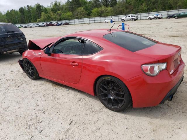 JF1ZNAA10D1719955 - 2013 TOYOTA SCION FR-S RED photo 2