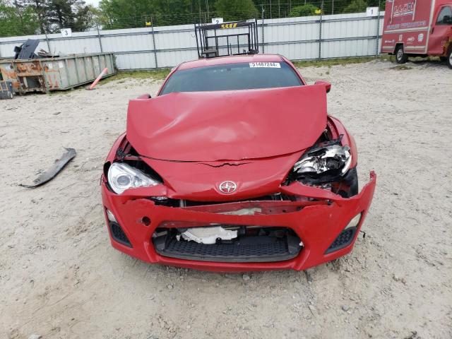 JF1ZNAA10D1719955 - 2013 TOYOTA SCION FR-S 红色 照片 5
