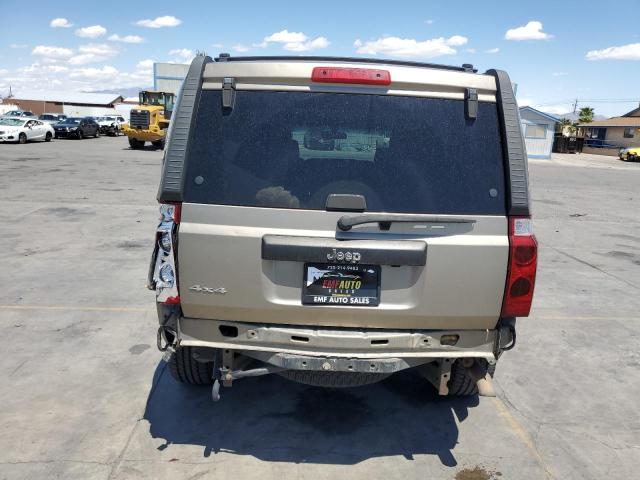 1J8HG48N66C229255 - 2006 JEEP COMMANDER 金色 照片 6