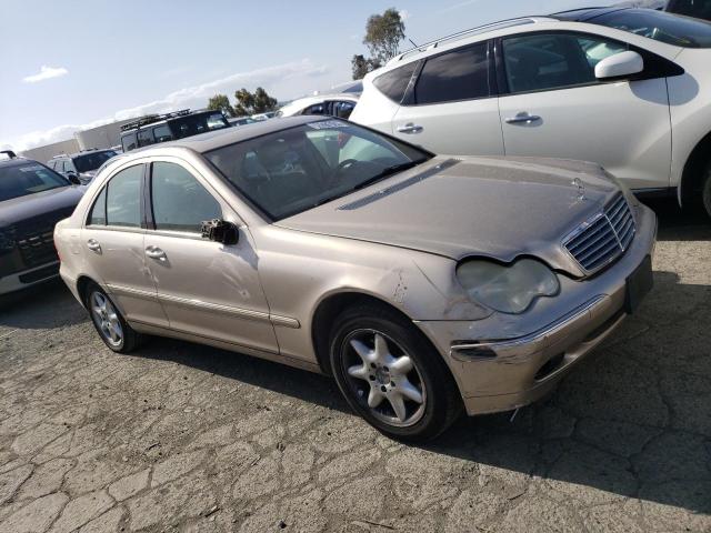 WDBRF64J91F056592 - 2001 MERCEDES-BENZ C 320 TAN photo 4