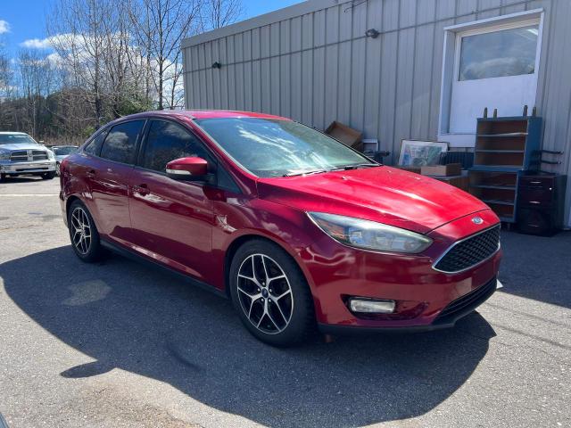 1FADP3H27HL316550 - 2017 FORD FOCUS SEL RED photo 1