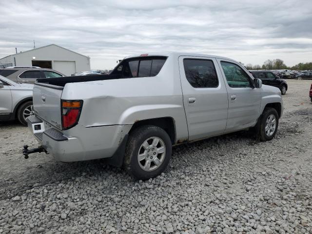 2HJYK165X6H550604 - 2006 HONDA RIDGELINE RTL SILVER photo 3