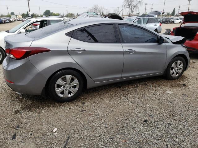 KMHDH4AE3GU491674 - 2016 HYUNDAI ELANTRA SE GRAY photo 3