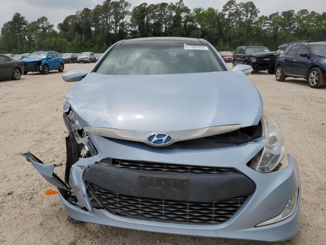 KMHEC4A41CA025019 - 2012 HYUNDAI SONATA HYBRID BLUE photo 5