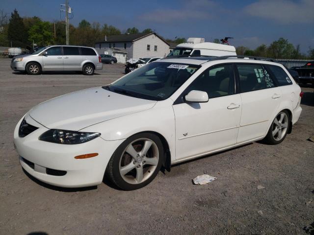 1YVHP82D645N67359 - 2004 MAZDA 6 S WHITE photo 1