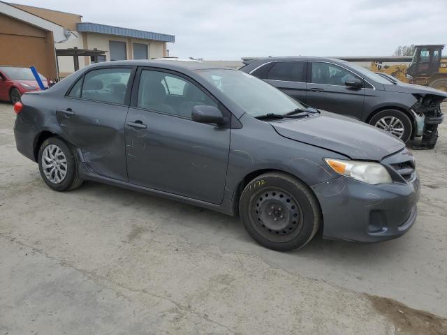 2T1BU4EE4CC863550 - 2012 TOYOTA COROLLA BASE GRAY photo 4