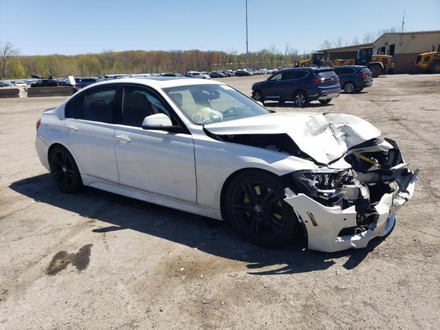 WBA8B7G51GNT95467 - 2016 BMW 340 XI WHITE photo 4