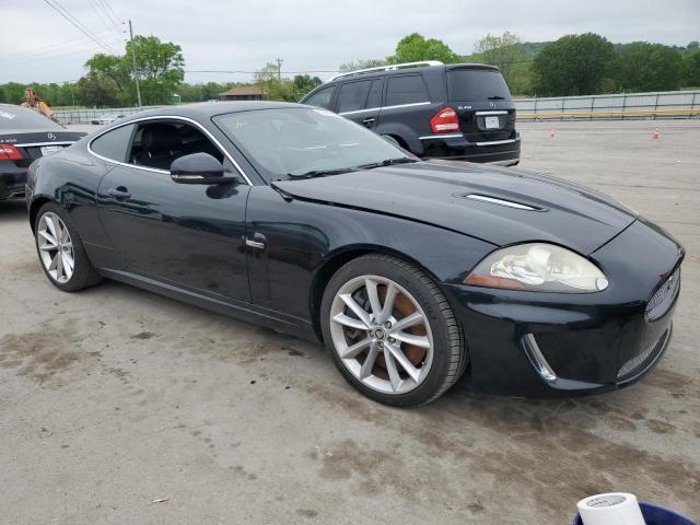 SAJWA4DC4AMB34673 - 2010 JAGUAR XKR BLACK photo 4