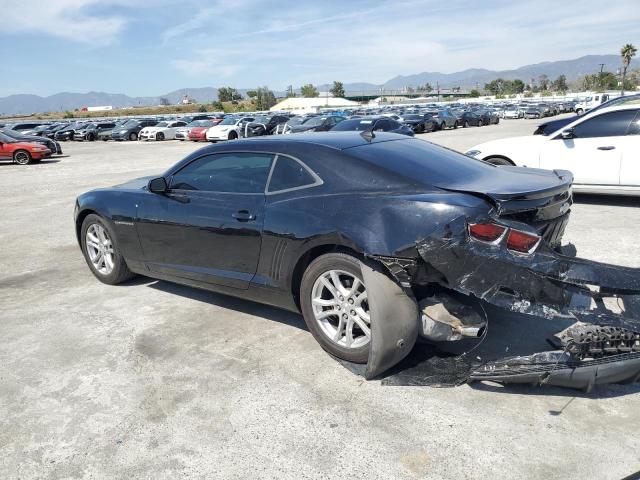 2G1FB1E33D9185842 - 2013 CHEVROLET CAMARO LT BLACK photo 2