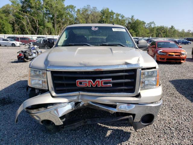 1GTEC29049E139172 - 2009 GMC SIERRA C1500 SLE BEIGE photo 5