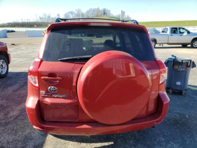 JTMZD31V065025029 - 2006 TOYOTA RAV4 LIMITED RED photo 6