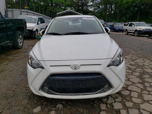 3MYDLBYV5KY528048 - 2019 TOYOTA YARIS L WHITE photo 5