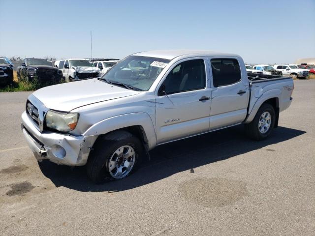 5TEJU62N08Z547141 - 2008 TOYOTA TACOMA DOUBLE CAB PRERUNNER SILVER photo 1