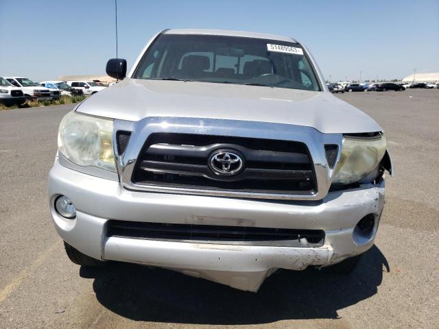 5TEJU62N08Z547141 - 2008 TOYOTA TACOMA DOUBLE CAB PRERUNNER SILVER photo 5