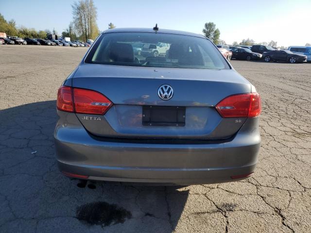 3VWD07AJ2EM238189 - 2014 VOLKSWAGEN JETTA SE GRAY photo 6