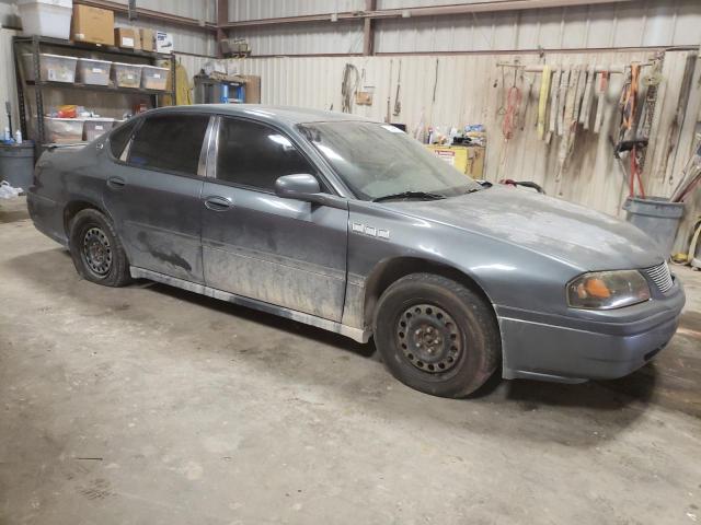 2G1WF52E949403266 - 2004 CHEVROLET IMPALA GRAY photo 4