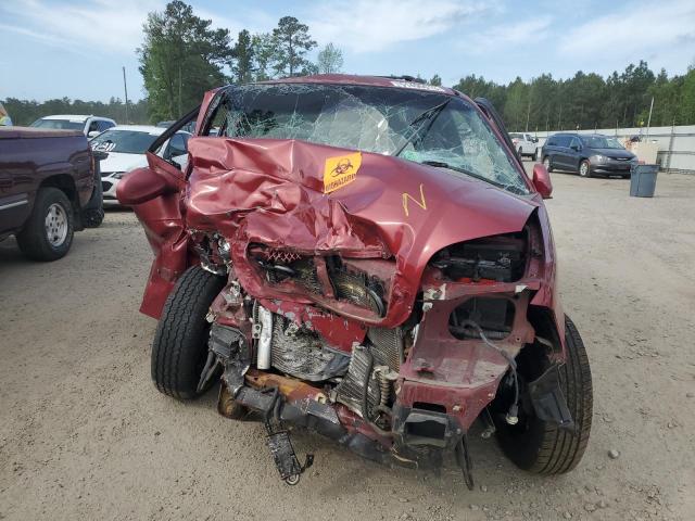 KNDUP131146537471 - 2004 KIA SEDONA EX RED photo 5