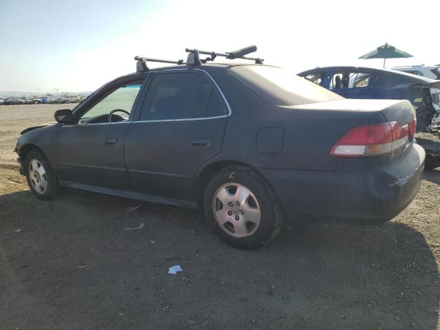 1HGCG16592A002278 - 2002 HONDA ACCORD EX BLACK photo 2