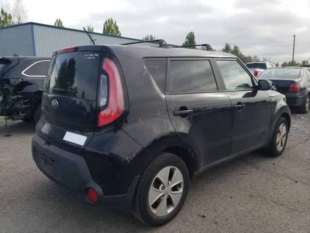 KNDJN2A2XE7033670 - 2014 KIA SOUL BLACK photo 3