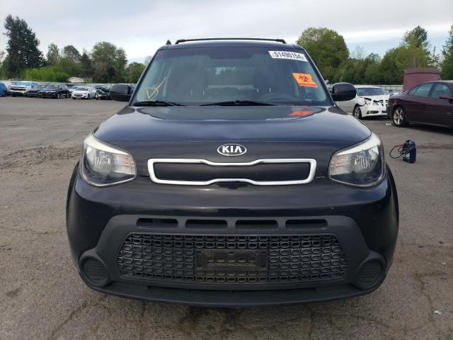 KNDJN2A2XE7033670 - 2014 KIA SOUL BLACK photo 5