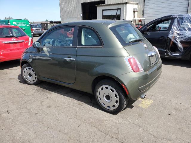 3C3CFFAR1CT321777 - 2012 FIAT 500 POP GREEN photo 2