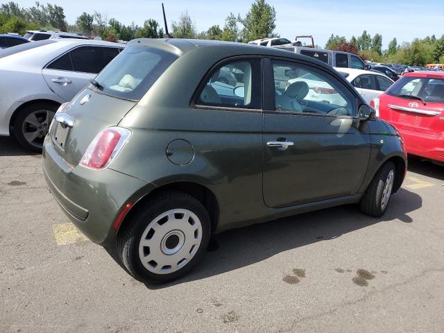 3C3CFFAR1CT321777 - 2012 FIAT 500 POP GREEN photo 3