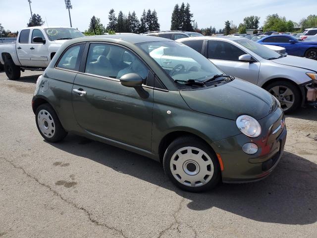 3C3CFFAR1CT321777 - 2012 FIAT 500 POP GREEN photo 4