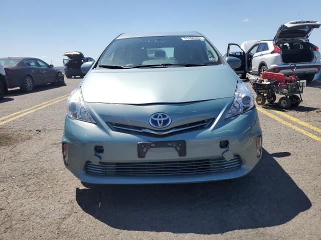 JTDZN3EU1EJ014884 - 2014 TOYOTA PRIUS V TURQUOISE photo 5