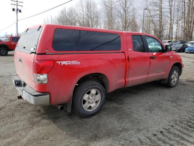 5TFBV54177X025439 - 2007 TOYOTA TUNDRA DOUBLE CAB SR5 RED photo 3