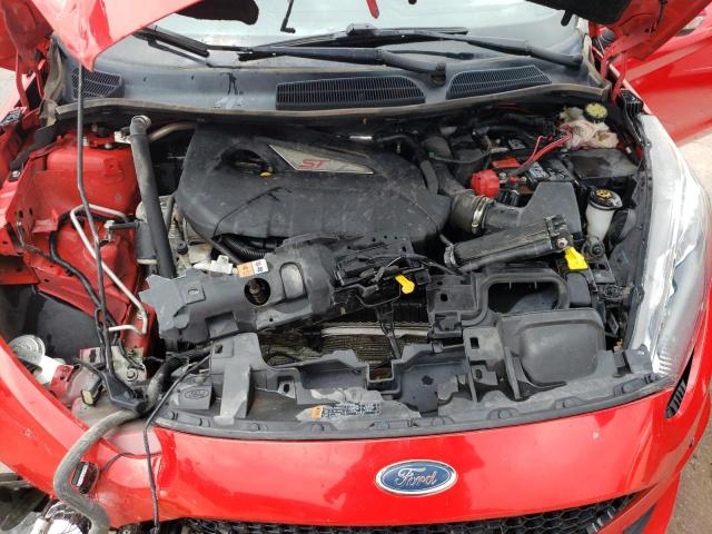 3FADP4GX0FM189770 - 2015 FORD FIESTA ST RED photo 11