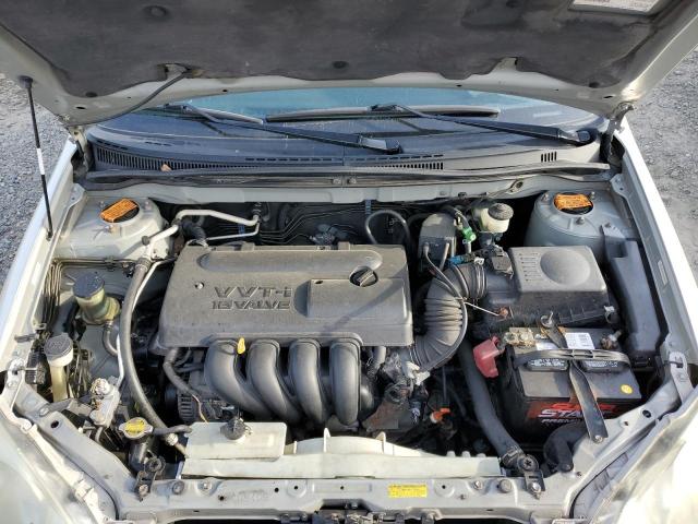 2T1BR38E73C101207 - 2003 TOYOTA COROLLA CE SILVER photo 11