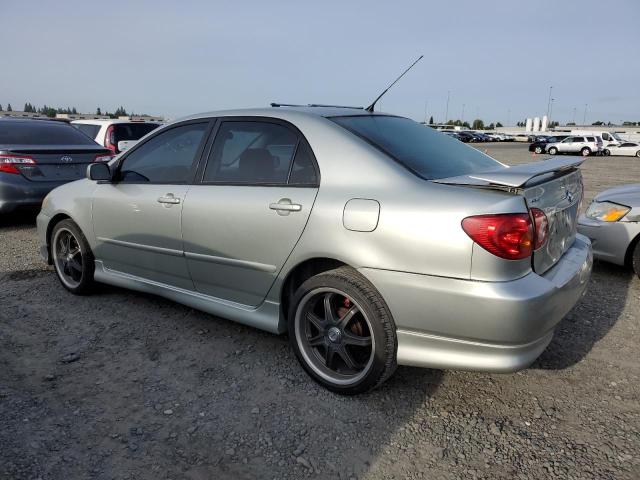 2T1BR38E73C101207 - 2003 TOYOTA COROLLA CE SILVER photo 2