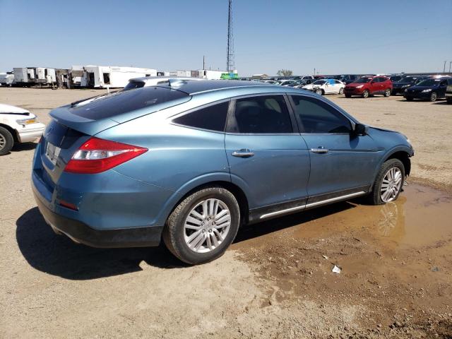 5J6TF3H37DL001978 - 2013 HONDA CROSSTOUR EX BLUE photo 3