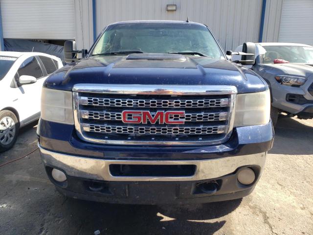 1GT121C89CF143293 - 2012 GMC SIERRA K2500 SLT BLUE photo 5