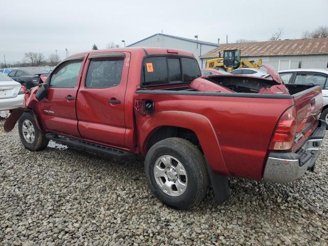 5TEJU62NX7Z345437 - 2007 TOYOTA TACOMA DOUBLE CAB PRERUNNER RED photo 2