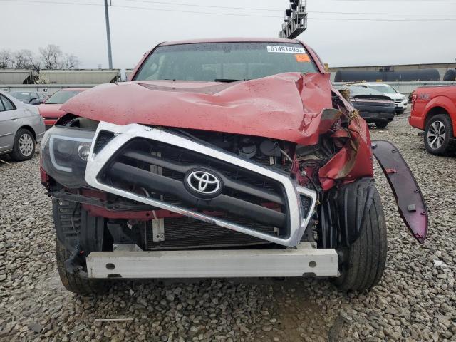 5TEJU62NX7Z345437 - 2007 TOYOTA TACOMA DOUBLE CAB PRERUNNER RED photo 5