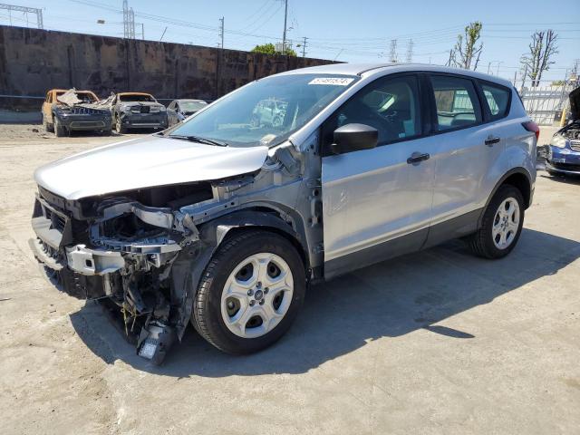 1FMCU0F77KUA55025 - 2019 FORD ESCAPE S SILVER photo 1