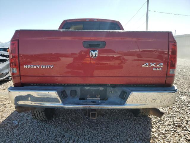 3D7KS28D36G158767 - 2006 DODGE RAM 2500 ST RED photo 6