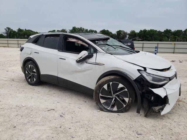 WVGTMPE2XMP030118 - 2021 VOLKSWAGEN ID.4 PRO S თეთრი ფოტო 4