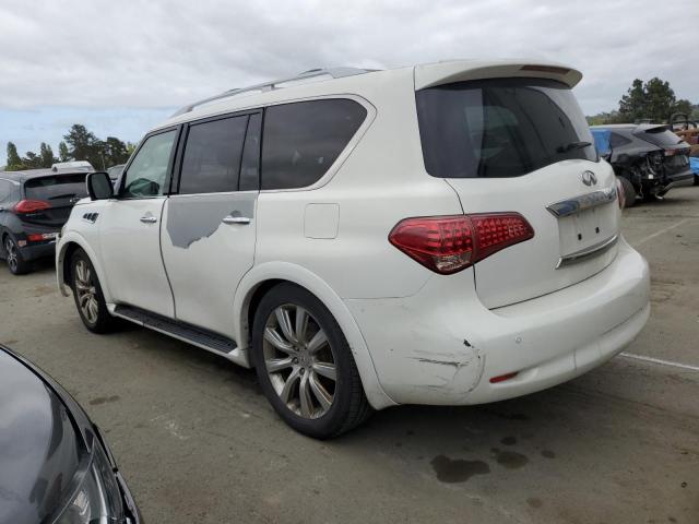 JN8AZ2NE2B9000658 - 2011 INFINITI QX56 WHITE photo 2