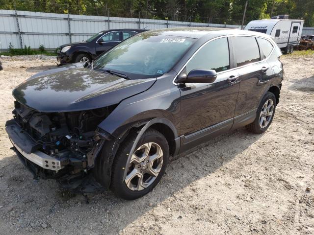 5J6RW2H84KA004748 - 2019 HONDA CR-V EXL BLACK photo 1