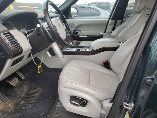 SALGV2TF1FA209495 - 2015 LAND ROVER RANGE ROVE AUTOBIOGRAPHY GREEN photo 7