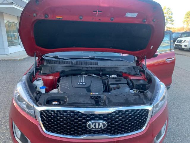 5XYPHDA53HG225835 - 2017 KIA SORENTO EX RED photo 11