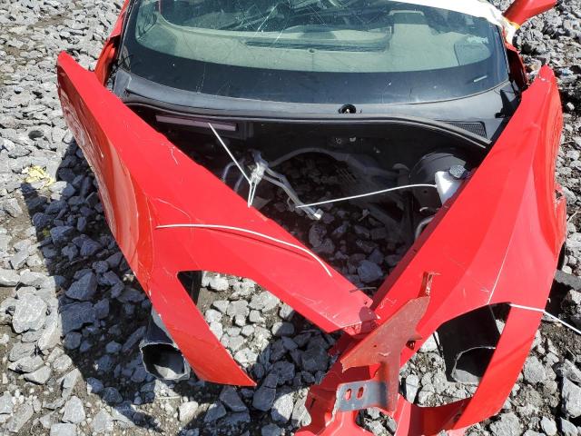 1G1YB2D74G5109129 - 2016 CHEVROLET CORVETTE STINGRAY 1LT RED photo 11