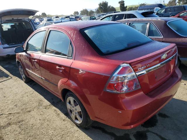 KL1TG5DE4BB245300 - 2011 CHEVROLET AVEO LT RED photo 2