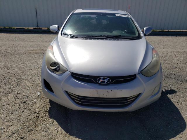 KMHDH4AE9DU506402 - 2013 HYUNDAI ELANTRA GLS SILVER photo 5