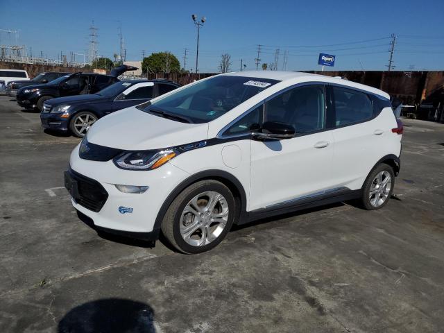 1G1FY6S07M4102647 - 2021 CHEVROLET BOLT EV LT WHITE photo 1