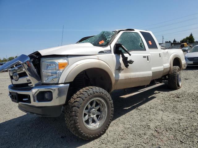 1FT7W2BT4BEB89208 - 2011 FORD F250 SUPER DUTY WHITE photo 1