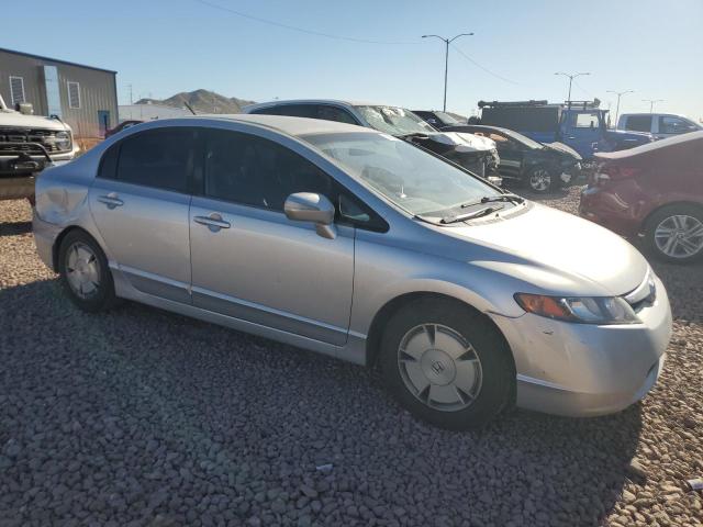 JHMFA36228S027958 - 2008 HONDA CIVIC HYBRID SILVER photo 4