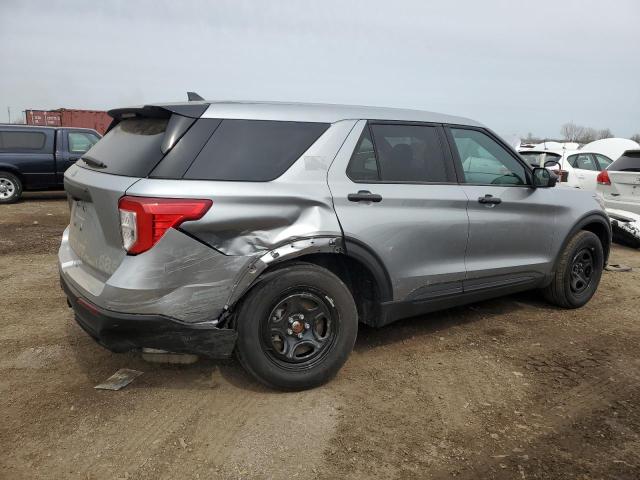 1FM5K8AB8RGA58131 - 2024 FORD EXPLORER POLICE INTERCEPTOR 银色 照片 3